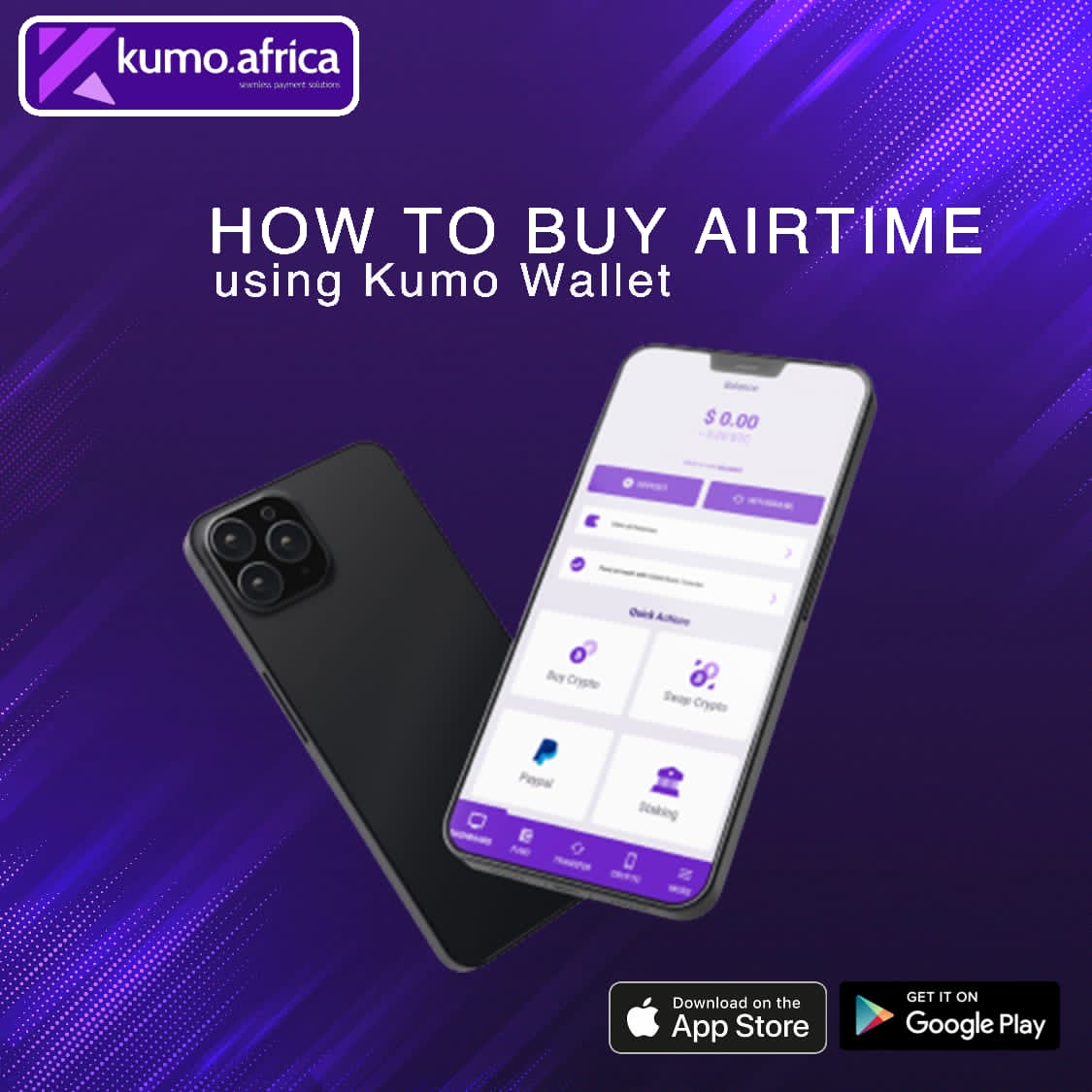 How to buy airtime on Kumo wallet